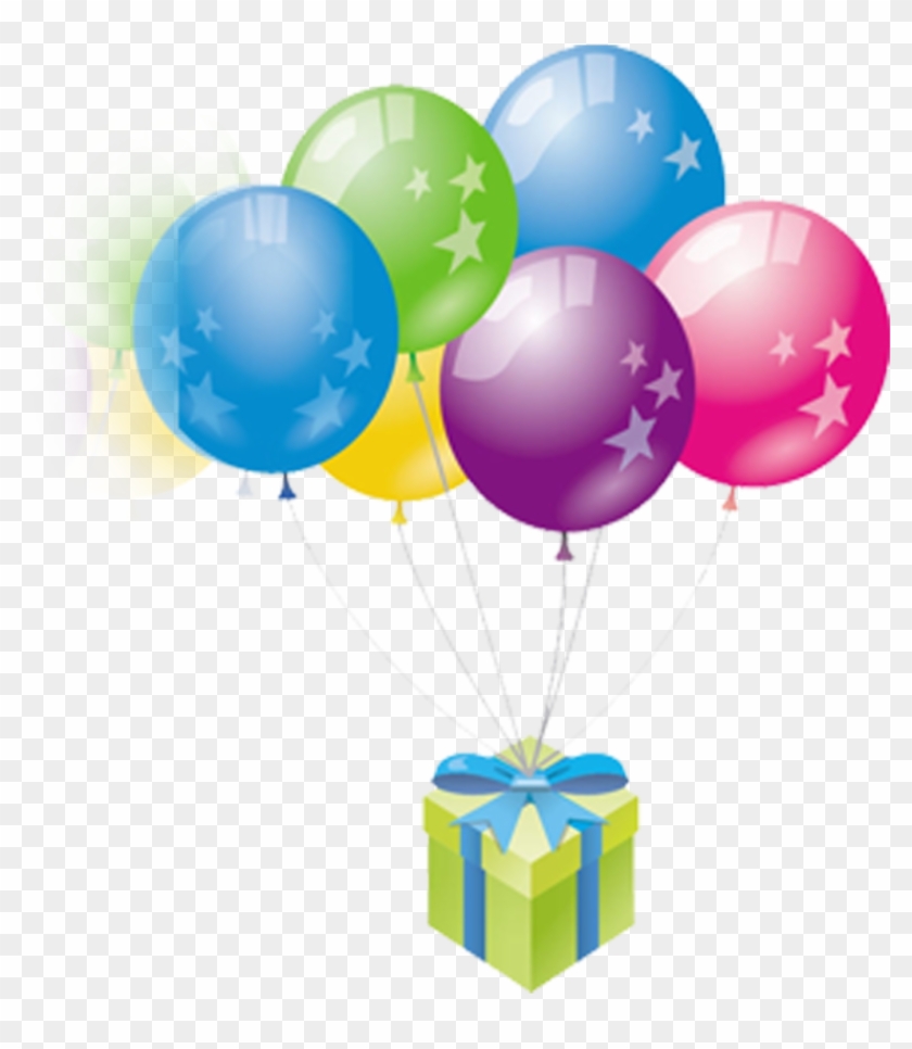 Hot Air Balloon Birthday Party Clip Art Simple - Birthday Balloons Clipart #1638458