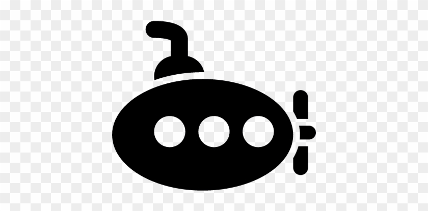 Small Submarine Vector - Submarine Icon Free #1638473