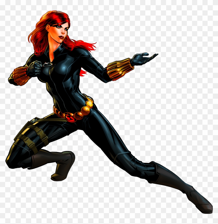 Marvel Black Widow Avengers Clip Art - Marvel Black Widow Transparent #1638686