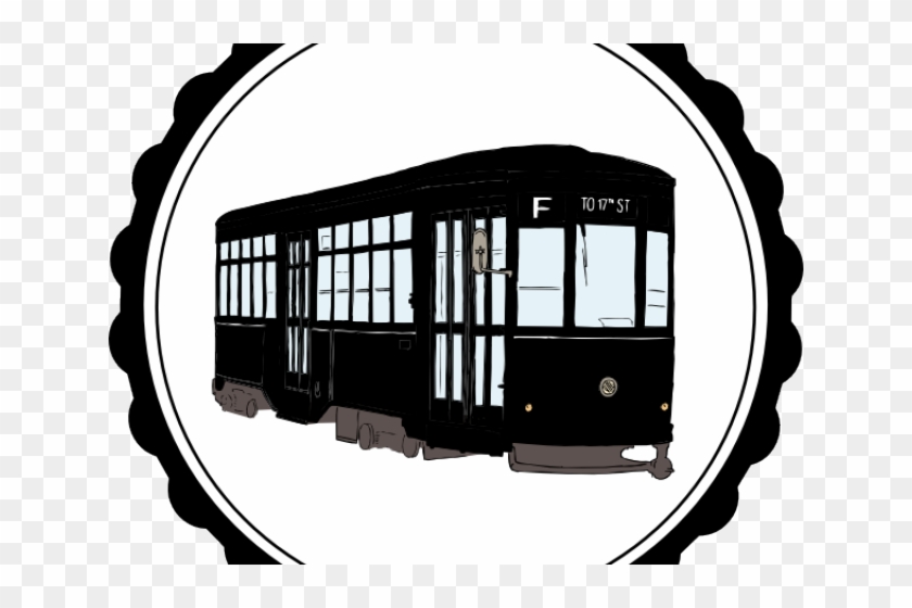 Trolley Clipart Street Car - San Francisco Street Car Png #1638800