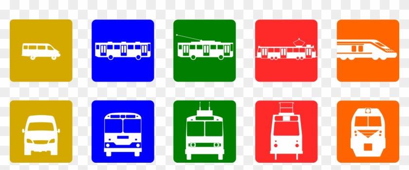 Bus Public Transport Computer Icons Trolley - Public Transport #1638813