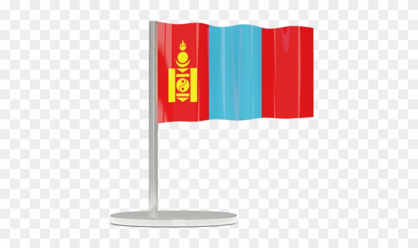 Free Usa Flag Waving Transparent - Mongolia Flag #1638945