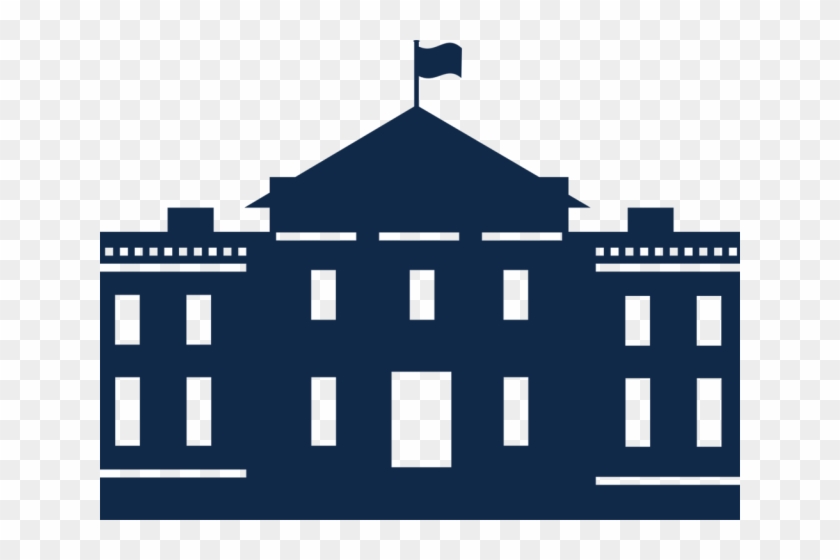 White House Clipart Head State - Silhouette White House Clipart #1638951