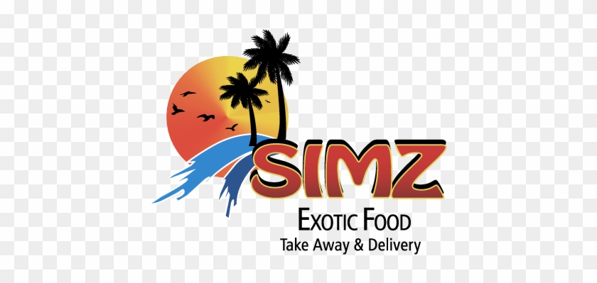 Logo Simz Food And Take Away - Logo Simz Food And Take Away #1639037
