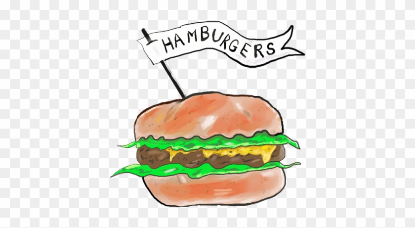 Hamburgers Clipart Hamburger Fry - Buffalo Burger #1639048