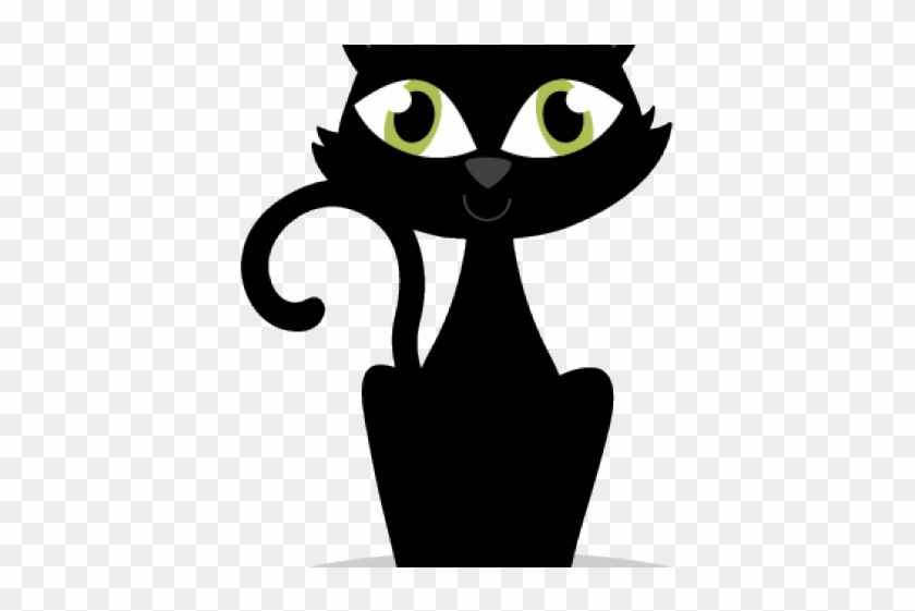 Black Cat Clipart Logo Black - Cat #1639083