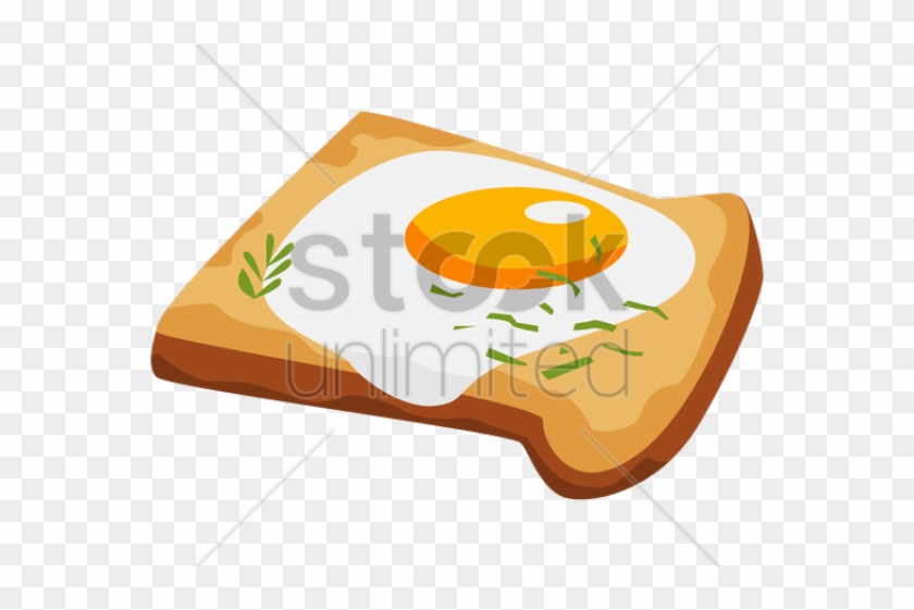 Toast Clipart Egg - Egg On Toast Clipart #1639098