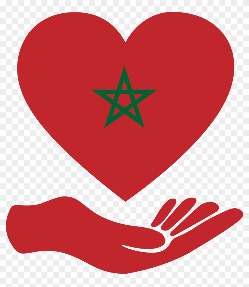 Download Flag Love Morocco Svg Eps Png Psd Ai Vector - Flag #1639282