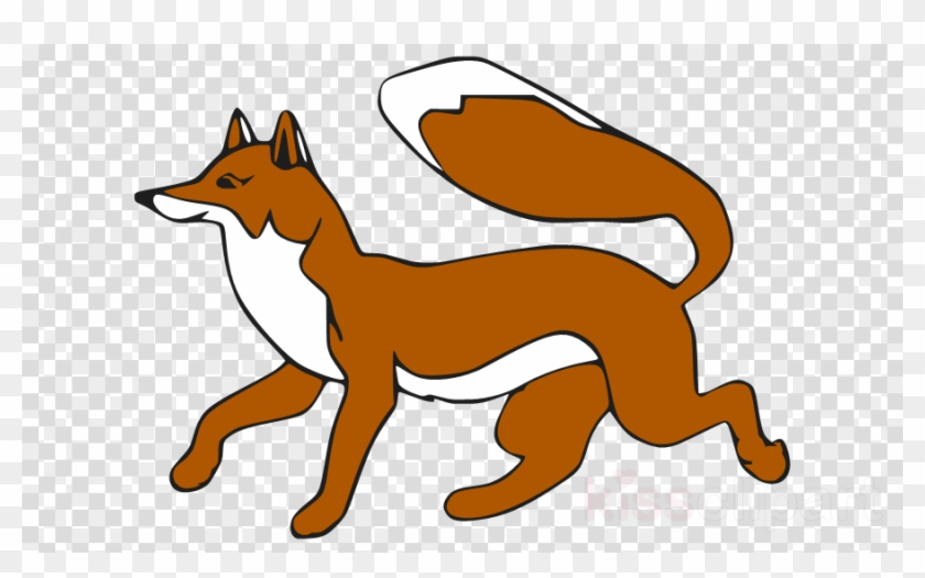 Running Fox Clipart Red Fox Clip Art - Wolfenstein The New Order Png #1639314