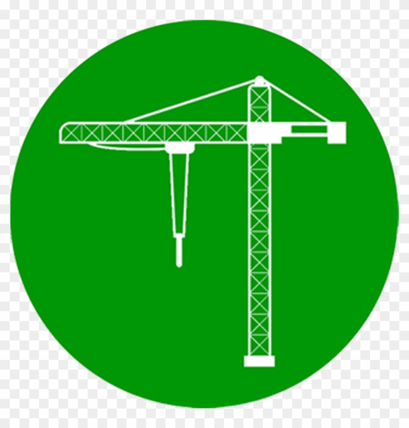 Tower Crane And Passenger Elevators - Circle #1639343