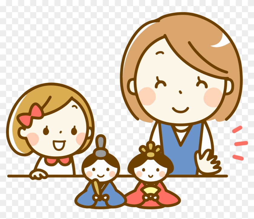 Big Image - Cute Daughter And Mom Cartoon Gif #1639530