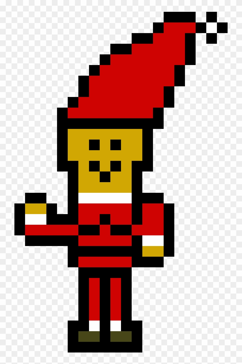 Claus Running My Boi - Pixel Man #1639629