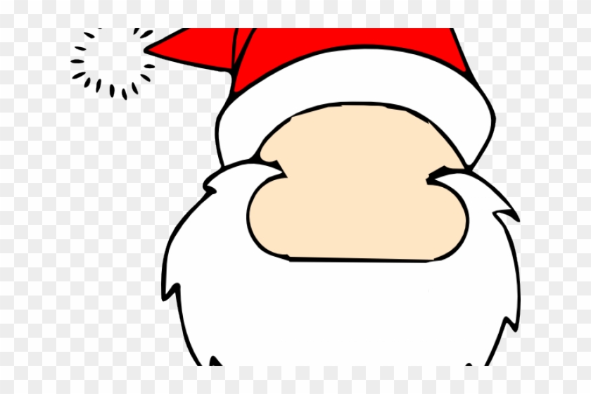 transparent santa beard