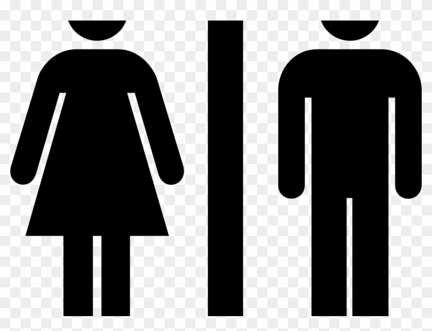 Trump Removes Obama Protections For Transgender Kids - Unisex Toilet Signs #1639646