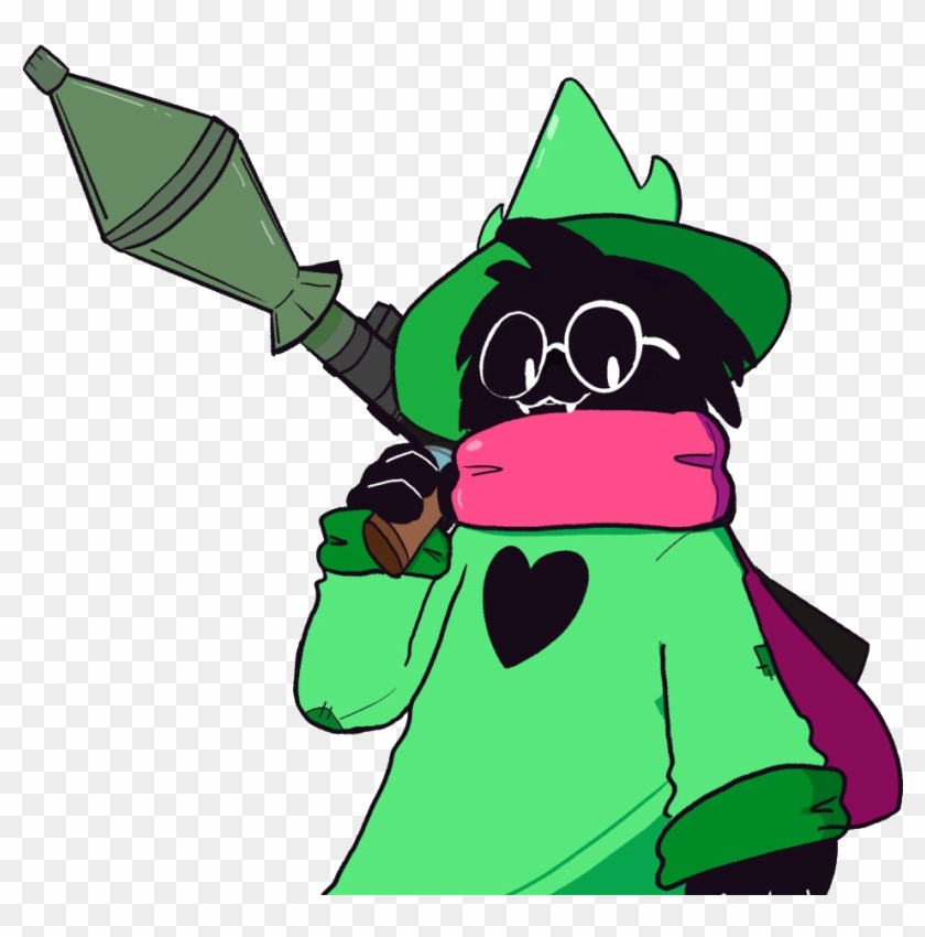 Ralsei, Prince Of Darkness And Master Of Disaster - Ralsei With A Gun #1639687