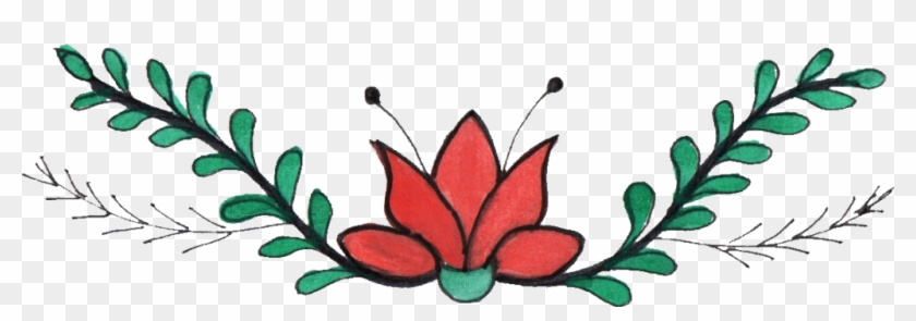 Transparent Image Flower Drawing #1639703
