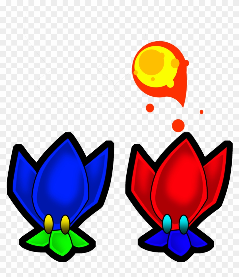 Paper Mario Flower Www Tollebild Com - Paper Mario Fireball #1639728