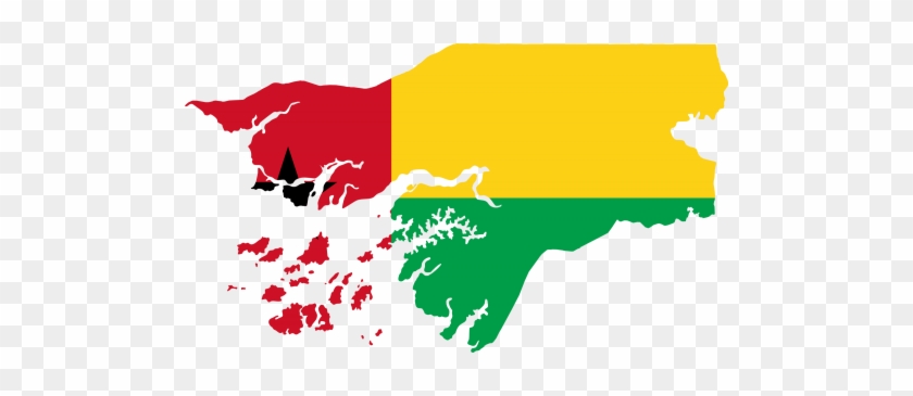 As Guinea Bissau's Political Elite Gather In Nigeria - Flag Map Of Guinea #1639837