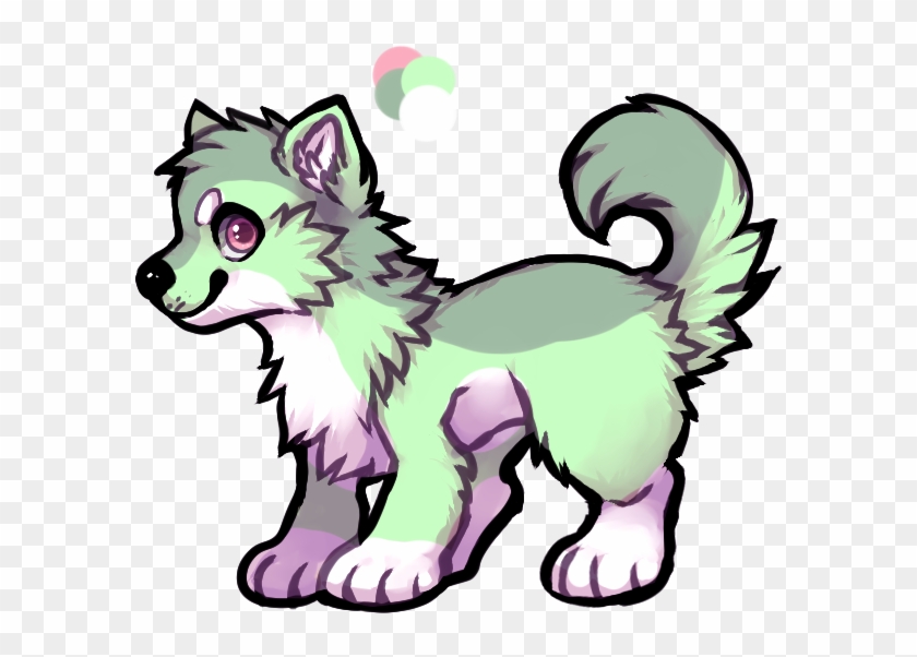 Iceberg Husky Pup Adopt Closed By Peachkeeper - Cartoon #1639966