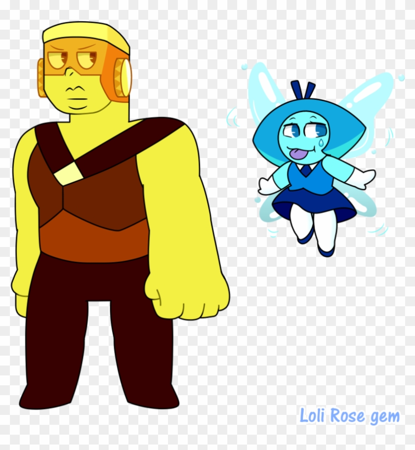 Topaz And Aquamarine By Loli Rose Gem On Deviantart - Topaz And Aquamarine #1640063