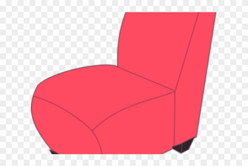 Furniture Clipart Pink Chair - Club Chair #1640119
