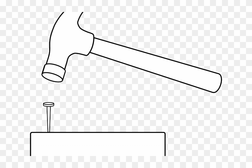Nail Clipart Claw Hammer - Brush #1640183