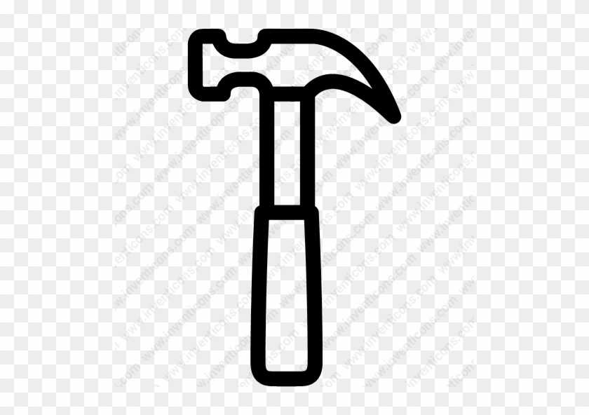 Download Tool,nail Fixer,nail Hammer Icon - Geologist's Hammer #1640187