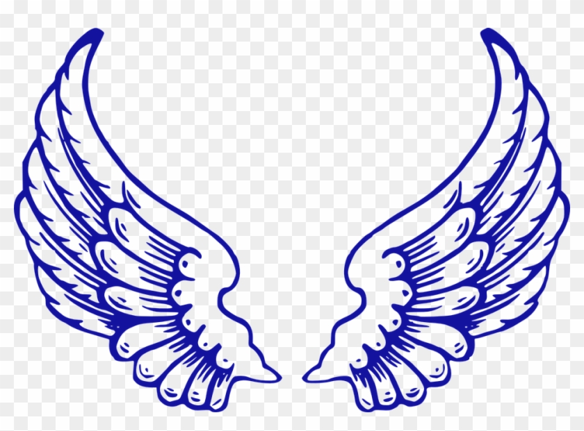 Halo Clipart Purple Angel - Angel Wings #1640235