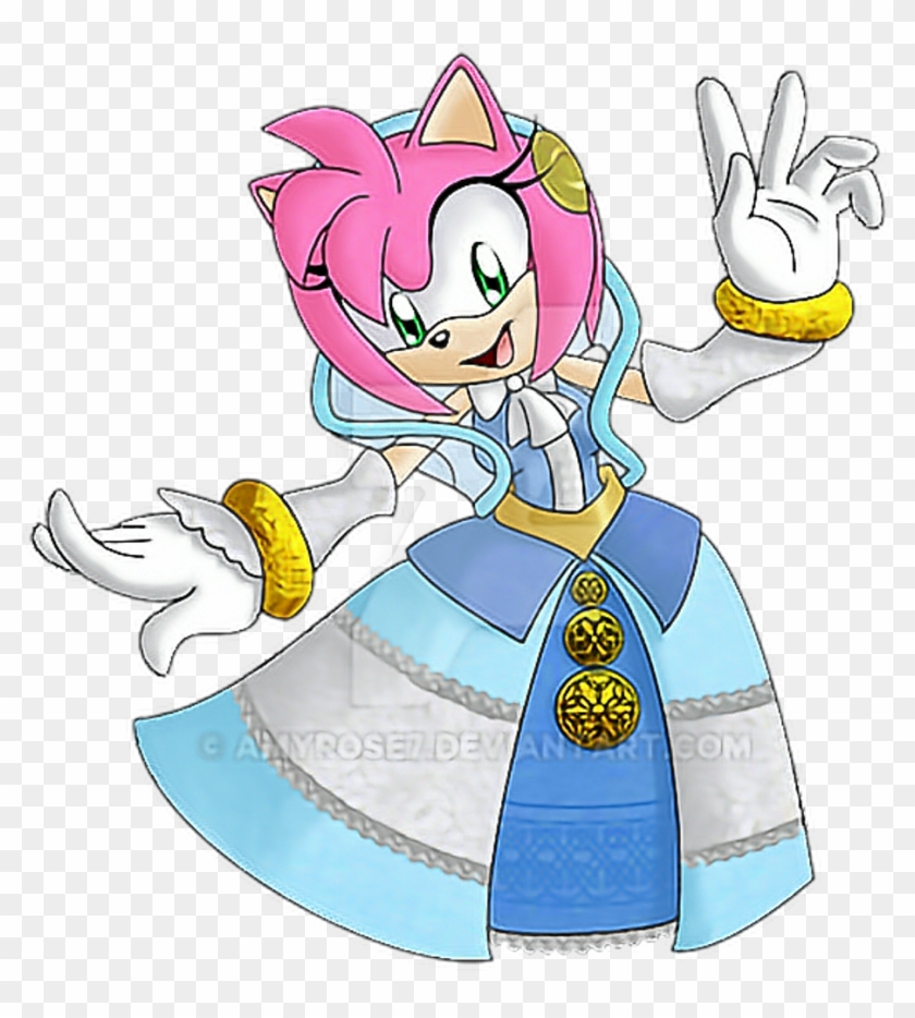 Sonic And The Black Knight Amy Rose Lady Of The Lakefre - Dibujos De Amy Rose #1640288