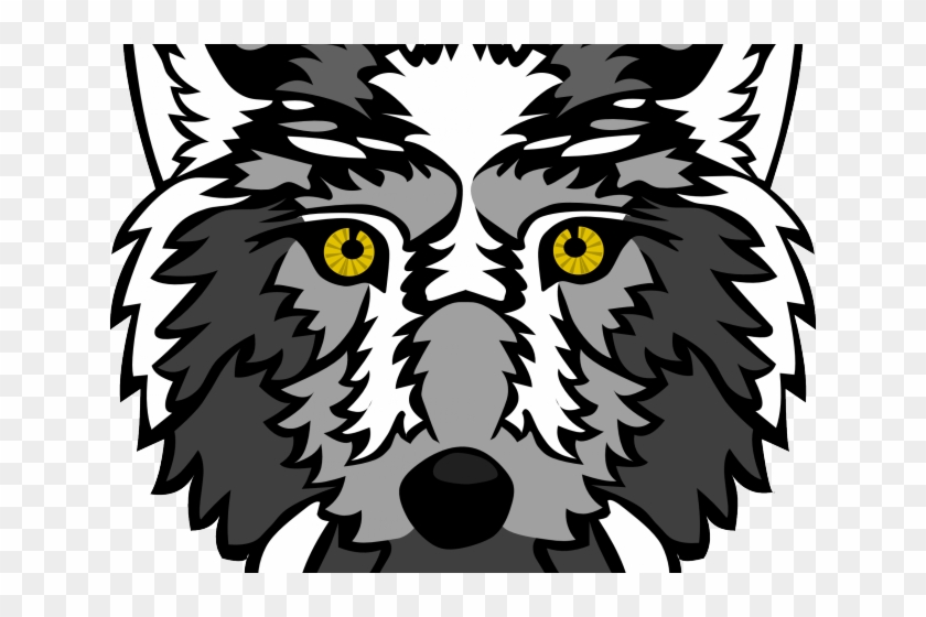 Husky Clipart Wolf Pup - Free Clipart Black Wolf Transparent #1640313