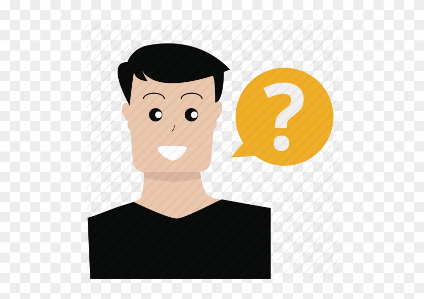 Customer Clipart Person - Ask People Icon Png #1640454