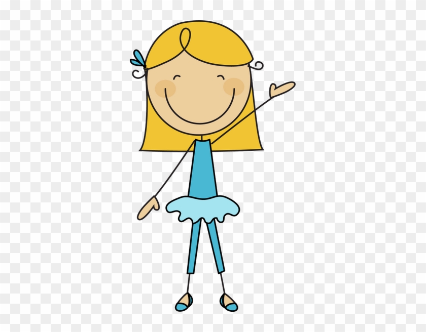 *✿**✿*palitos*✿**✿* - Cartoon Girl Stick Figure #1640514