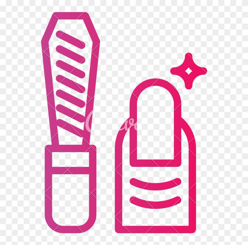 Nail File Icon - Nail File Icon #1640567