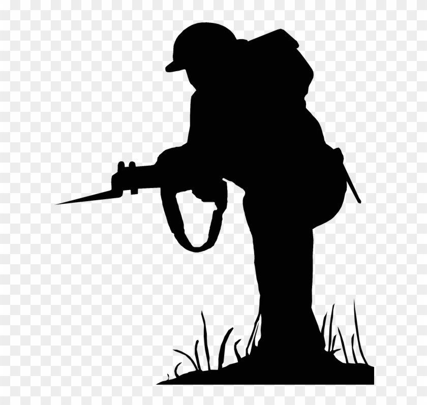 Shooter Clipart Ww1 Soldier - Soldier Shooting Clipart Transparent #1640694