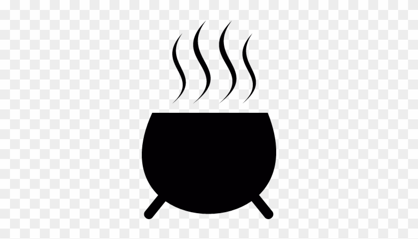 Cauldron Of Witches Vector - Kessel Symbol #1640792