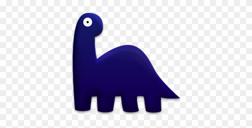 Niffer - Dinosaur Cartoon Purple Png #1640861