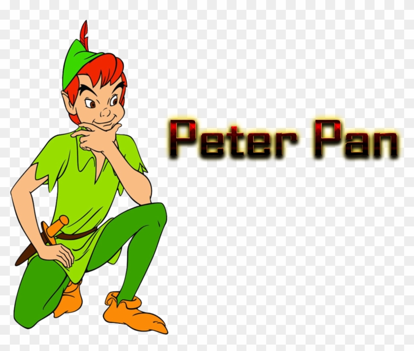 Peter Pan Png - Peter Pan Cartoon Thinking #1640884