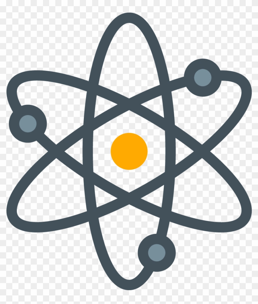 Atom Symbol Clip Art Rings - Átomo Png #1641019
