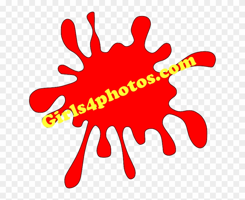 Photohunterblog - Red Paint Splatter Clip Art #1641139