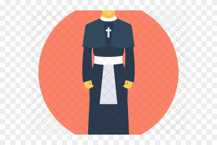 Religious Clipart Pastor - Transparent Priest Icon #1641242