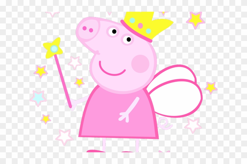 Princess Clipart Pig - Peppa Pig Princess Png #1641336