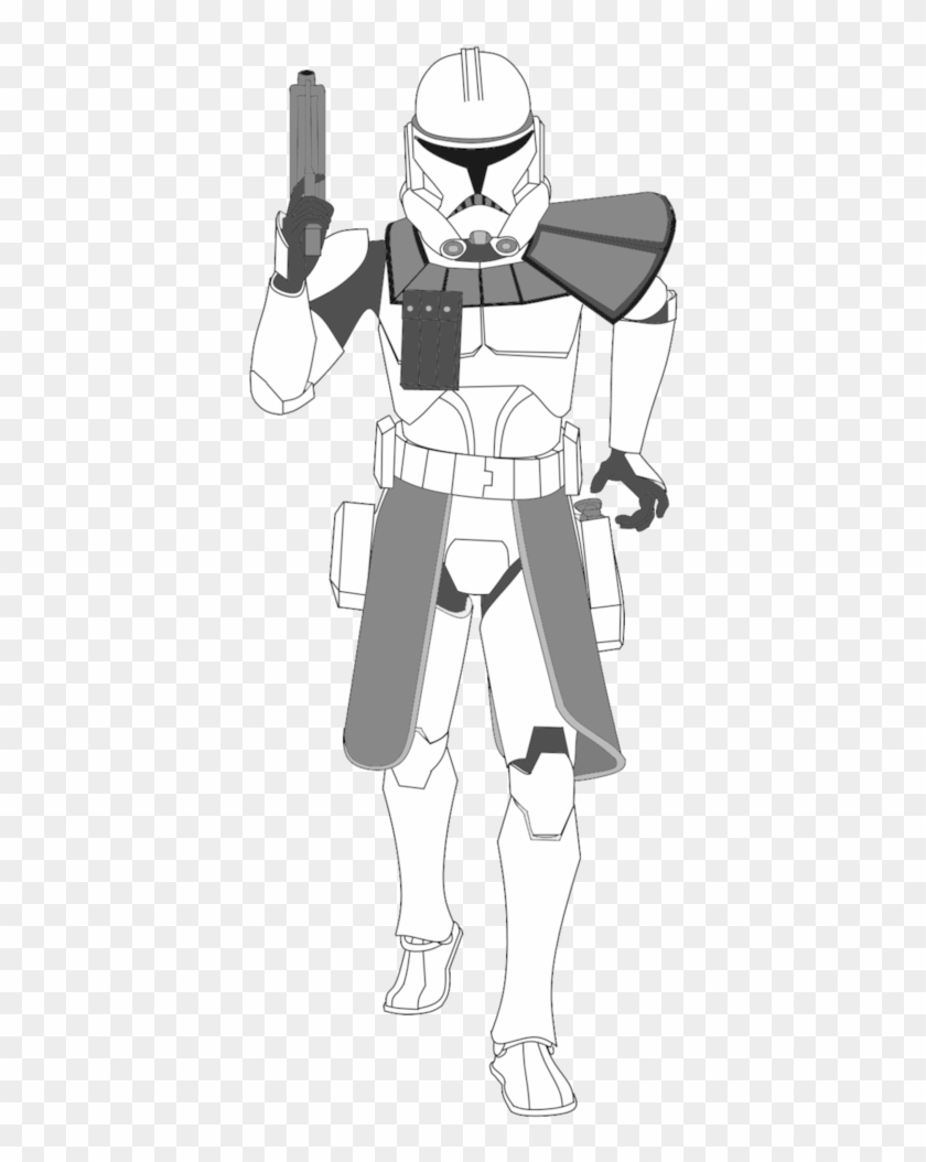 Mid Phase Clone By Fbombheart On Deviantart - Clone Wars Rex Drawing #1641375