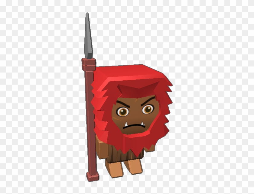 Here's An Ewok From Star Wars Ep 6, It Is The Red One - Cartoon #1641396