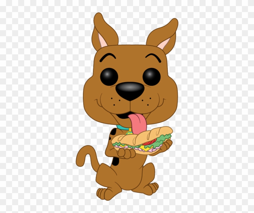 Pop Figure Scooby Doo Scooby With Sandwich - Scooby Doo Funko Pops 2019 #1641430