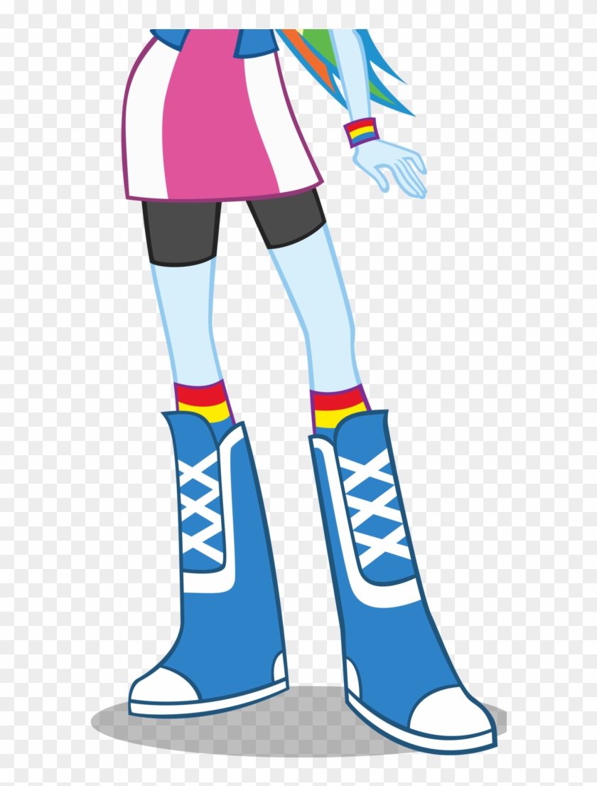 Absurd Res Artist Teentitansfan Boots Clothes Ⓒ - Mlp Equestria Rainbow Dash #1641491