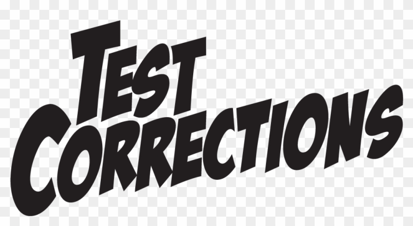 Integrated Skills Test - Corrections Of Test #1641654