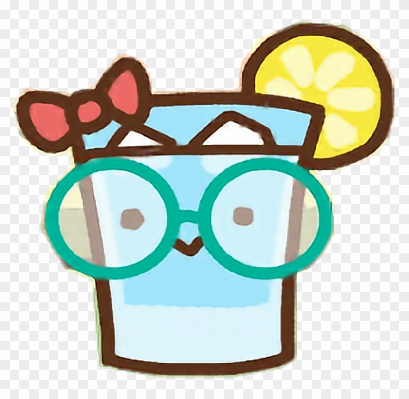 Clawbert Cute Kawaii Cartoon Glass Lemonade Lemon Bow - Clawbert Cute Kawaii Cartoon Glass Lemonade Lemon Bow #1641726