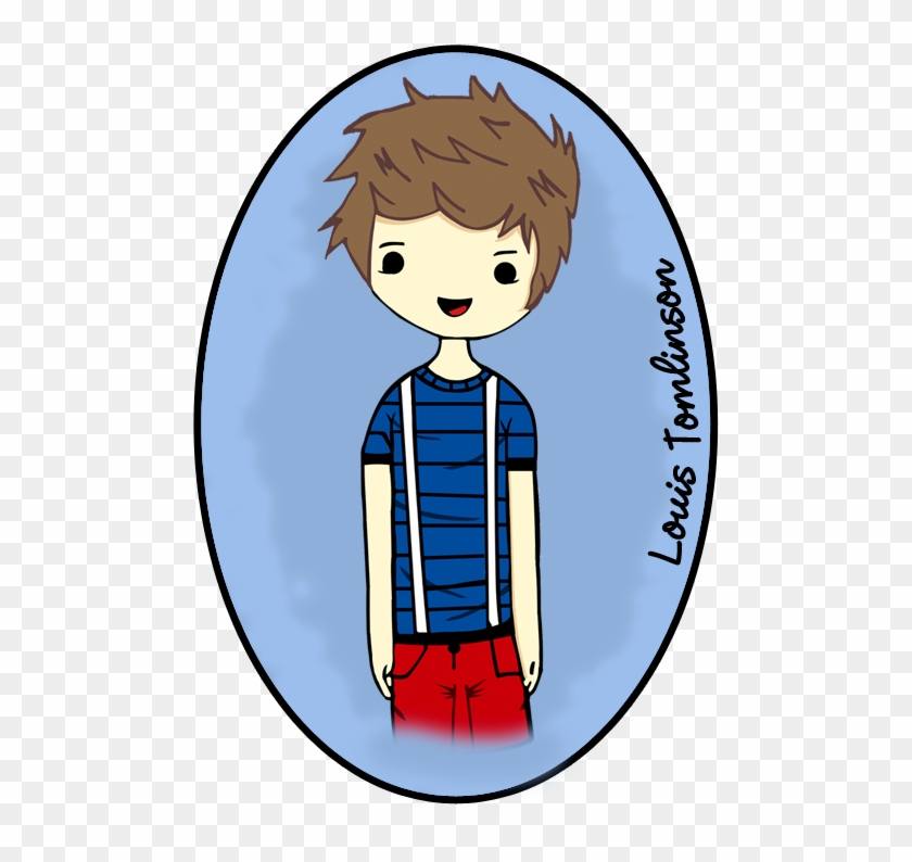 Louis Tomlinson Chibi - Cartoon #1641738