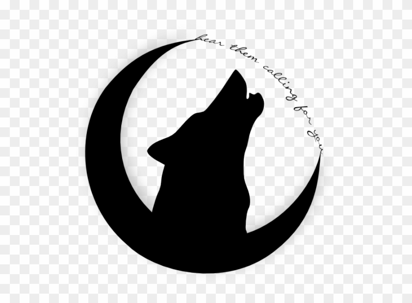 Wolves Moon Silhouette, Silhouette Clip Art, Animal - Easy Wolf Pumpkin Stencil #1642019