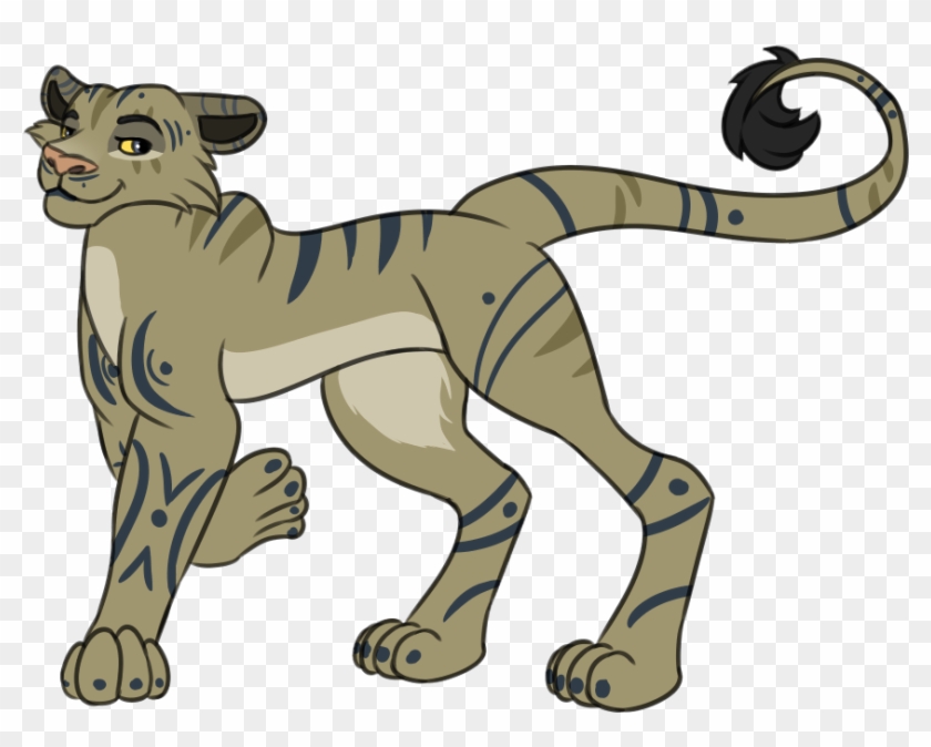 Lion Fullbody In Tlk Style By Oxclovia - Cartoon #1642125